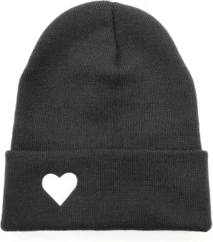 Atticus Poetry Cuffed Beanie for Women, Lightweight Acrylic Beanie for Year Round Wear - with Patch or Embroidered- One Size
