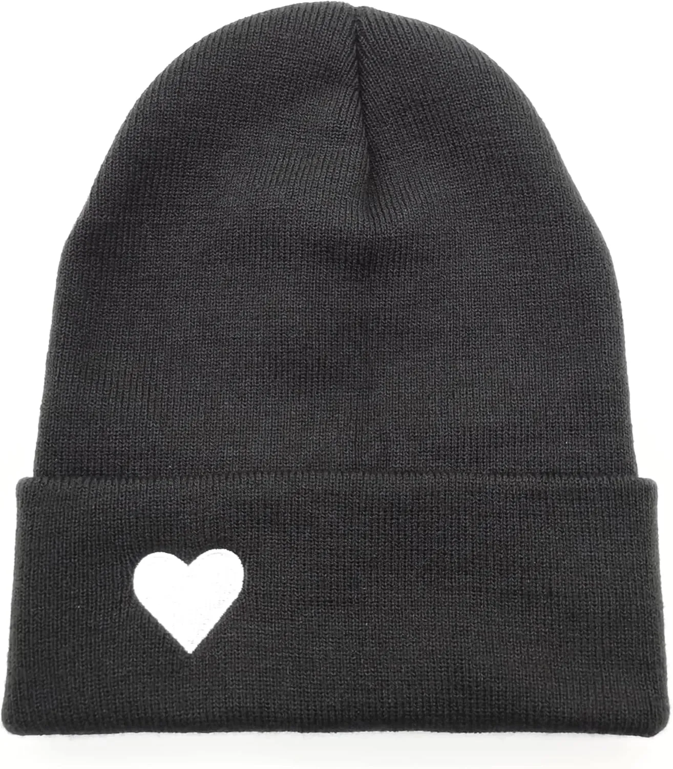 Atticus Poetry Cuffed Beanie for Women, Lightweight Acrylic Beanie for Year Round Wear - with Patch or Embroidered- One Size