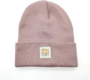 Atticus Poetry Cuffed Beanie for Women, Lightweight Acrylic Beanie for Year Round Wear - with Patch or Embroidered- One Size