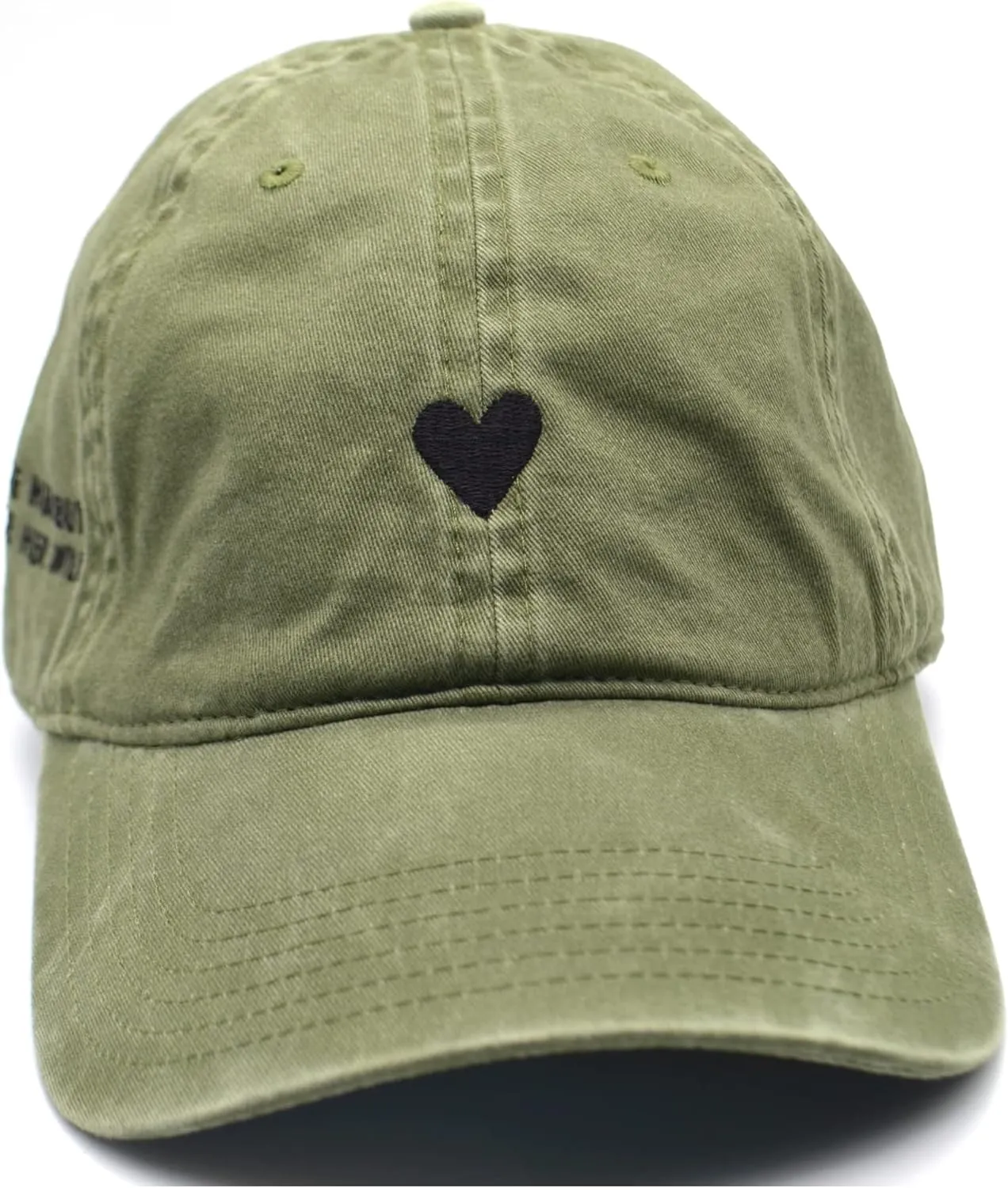 Atticus Poetry Hat, Embroidered Brushed Cotton Women’s Baseball Hat Unisex Fit, Adjustable One Size