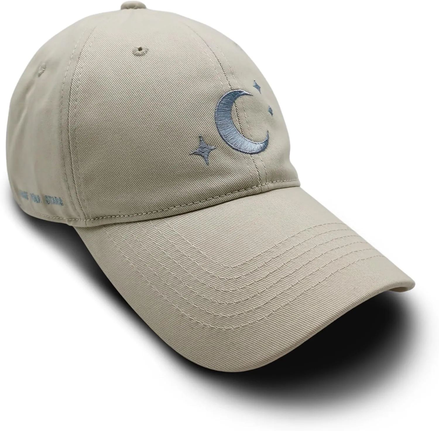 Atticus Poetry Hat, Embroidered Brushed Cotton Women’s Baseball Hat Unisex Fit, Adjustable One Size