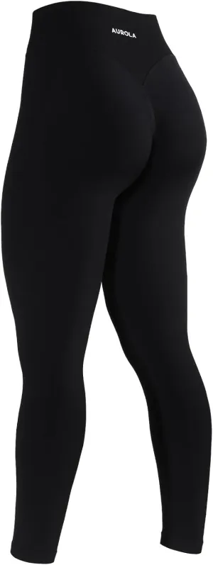 AUROLA Impressive Women Workout Leggings High Waist Yoga Pants, Seamless Running Athletic Leggings for Women
