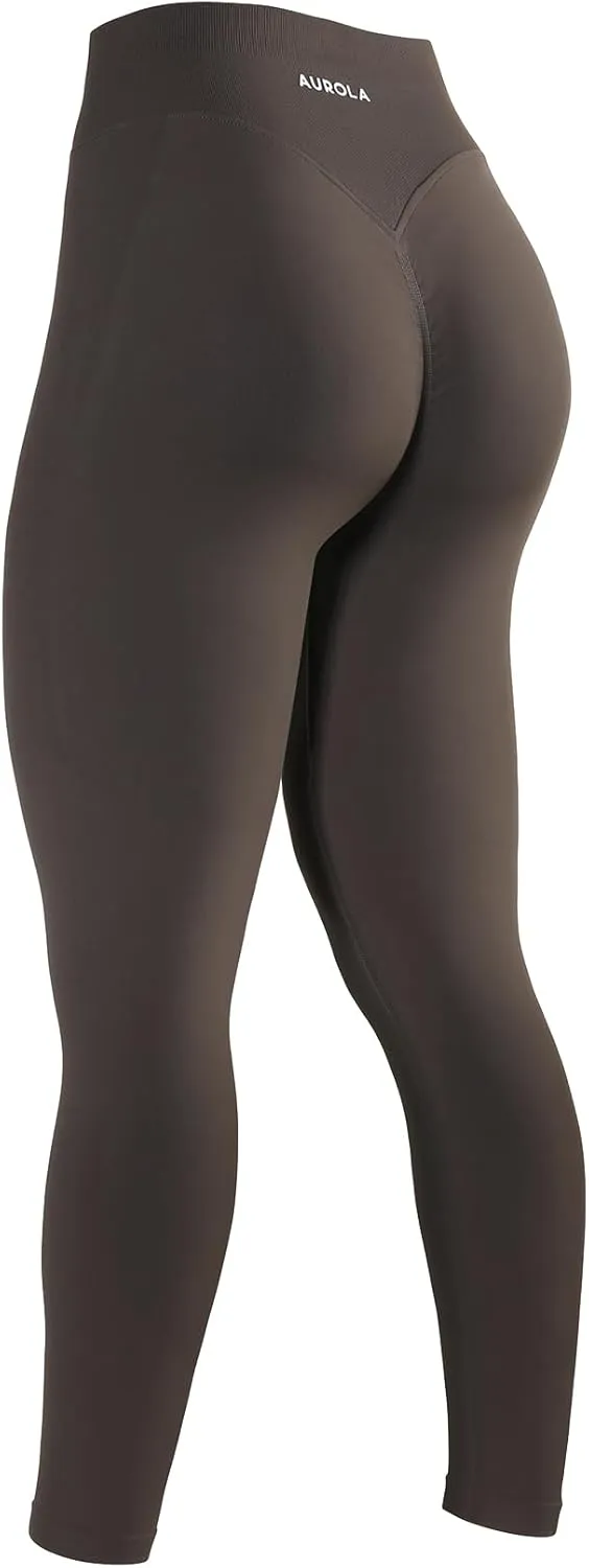 AUROLA Impressive Women Workout Leggings High Waist Yoga Pants, Seamless Running Athletic Leggings for Women