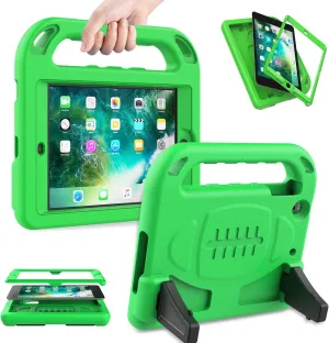 AVAWO Kids Case for iPad mini 1 2 3 - Built-in Screen Protector Light Weight Shock Proof Handle Stand Kids Cover for iPad mini 1st Gen, iPad mini 2nd Gen, iPad mini 3rd Generation - Green