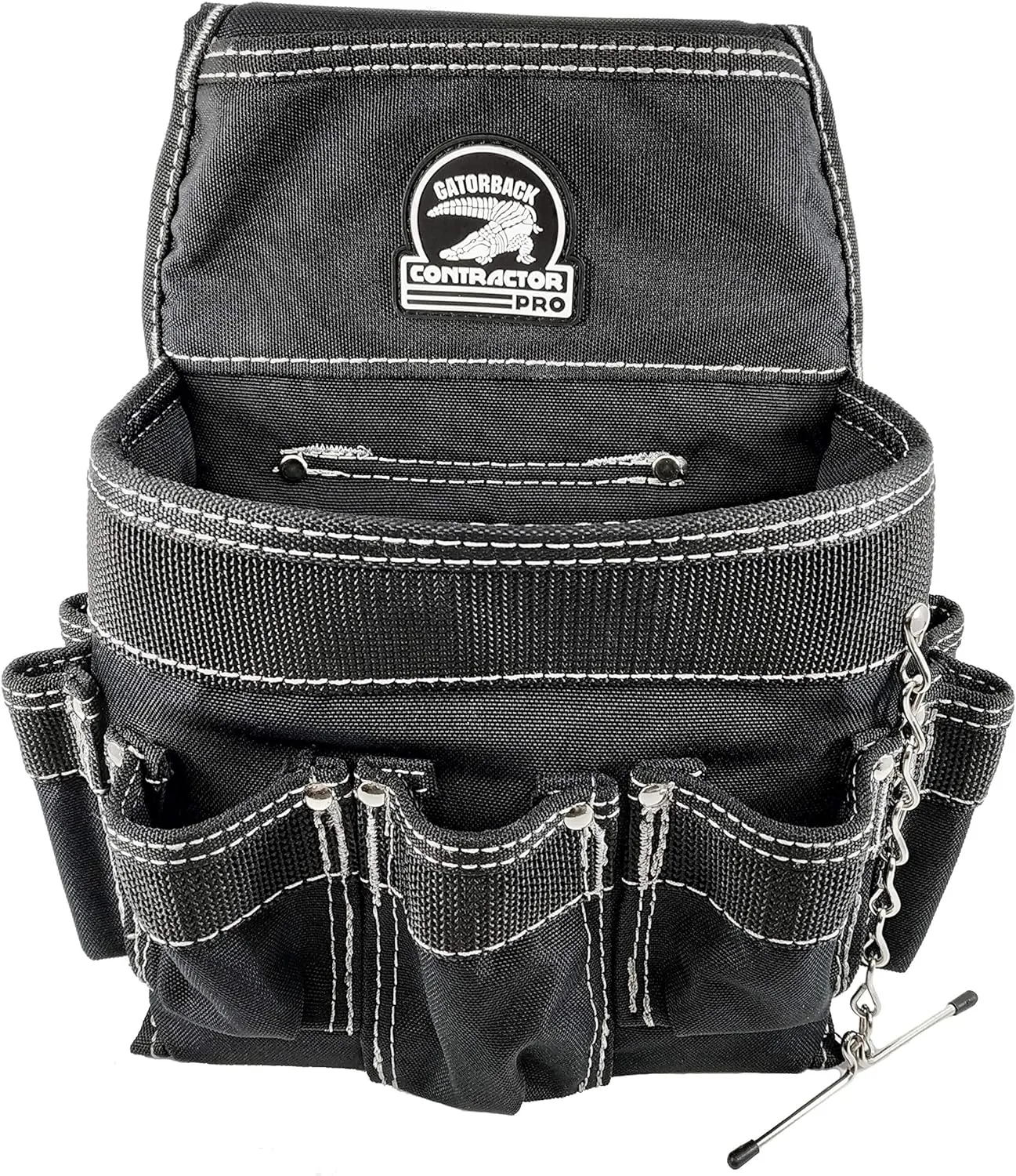 B240 Electrician's Combo With Pro-Comfort Back Support Belt. Heavy Duty Work Belt (Medium 31-35 Inches)