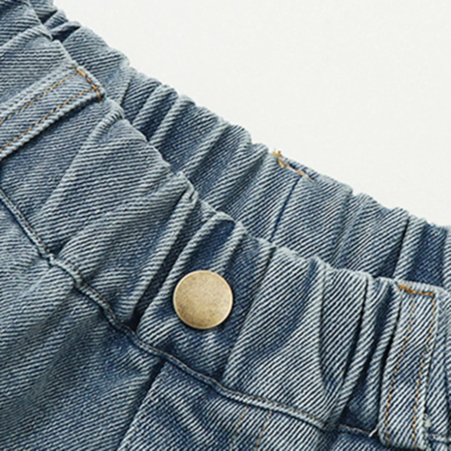 Baby Shorts Infant Shorts Summer Clothes Girls Tassel Pearl Denim Ripped Denim Short Jeans Fashion Outwear Girls Pants