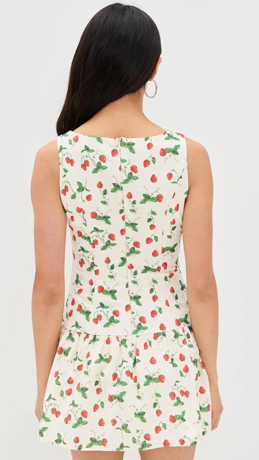 Bailey Rose Women's Strawberry Mini Dress