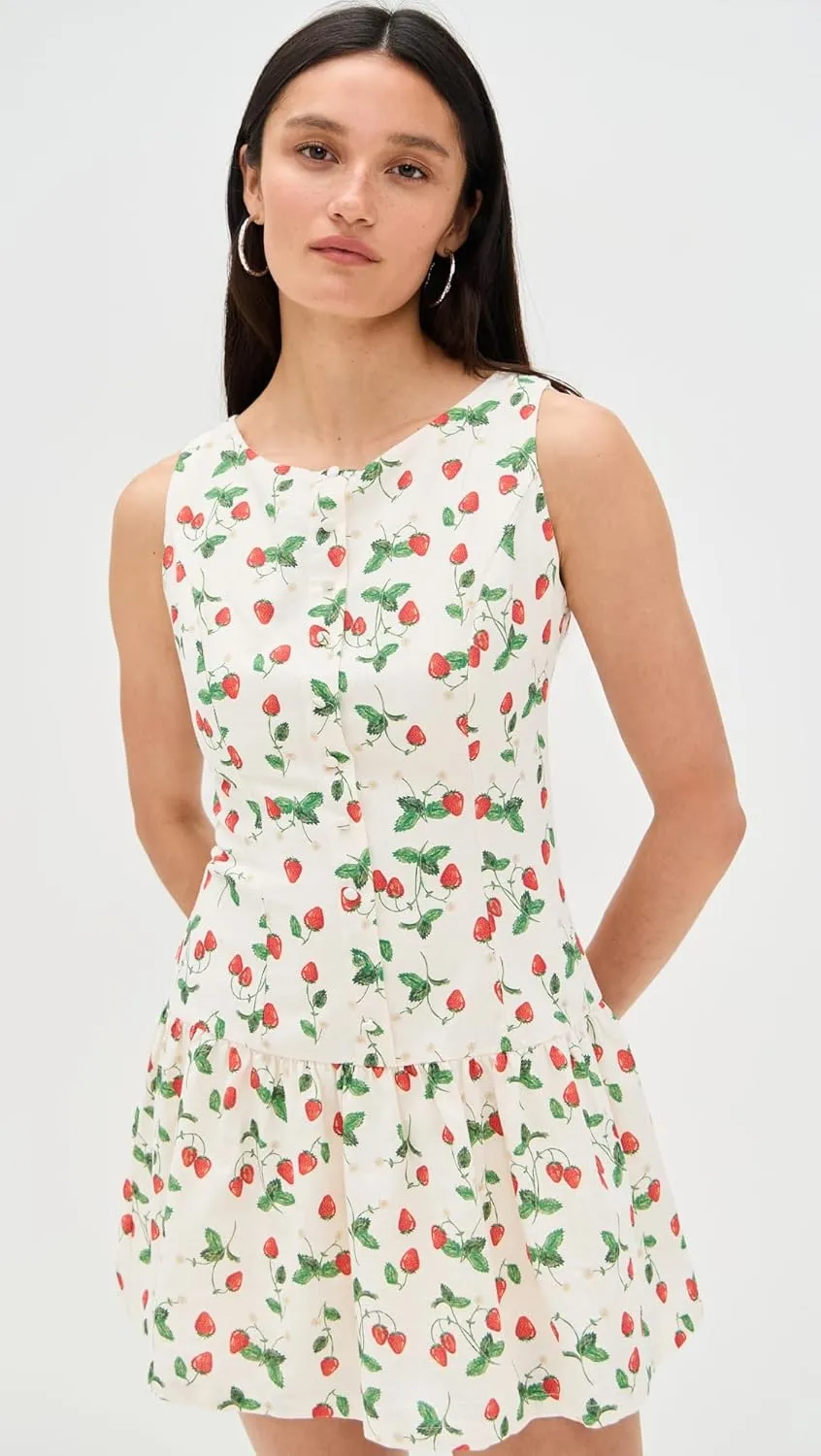 Bailey Rose Women's Strawberry Mini Dress