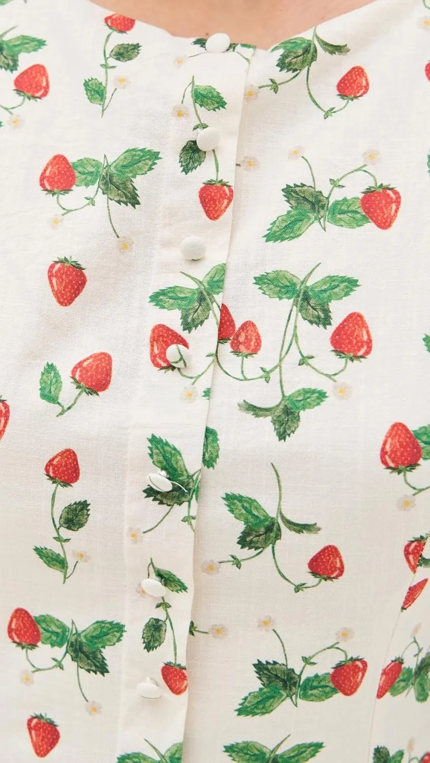 Bailey Rose Women's Strawberry Mini Dress