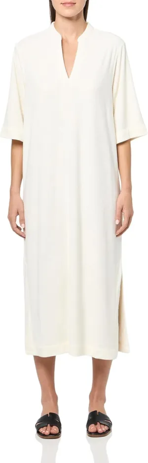 Barefoot Dreams womens Cozyterry Placket Caftan