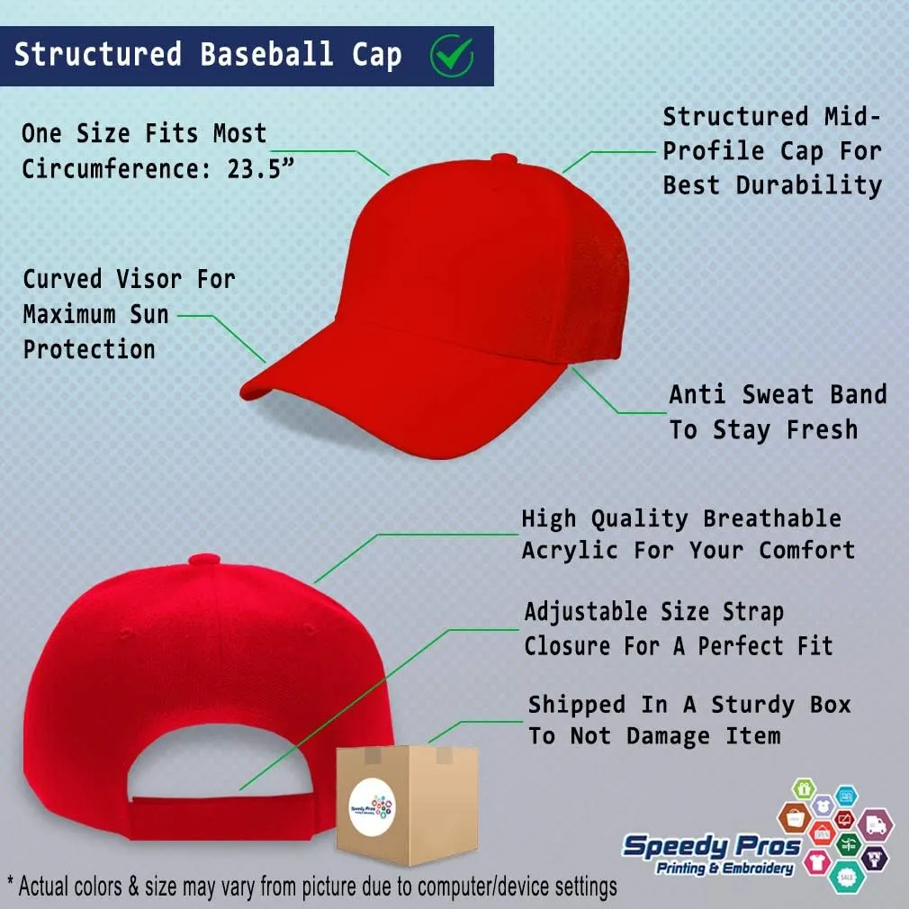 Baseball Cap Silver Letters Pilot Embroidery Military Hats for Men & Women