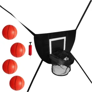 Basketball Hoop for Trampoline with 3 Mini and Pump
