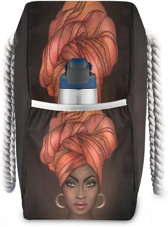 Beach Bag Large Travel Tote Bag Starfish Seashell On Beach Shoulder Bag luggage bag for Gym Travel Sport