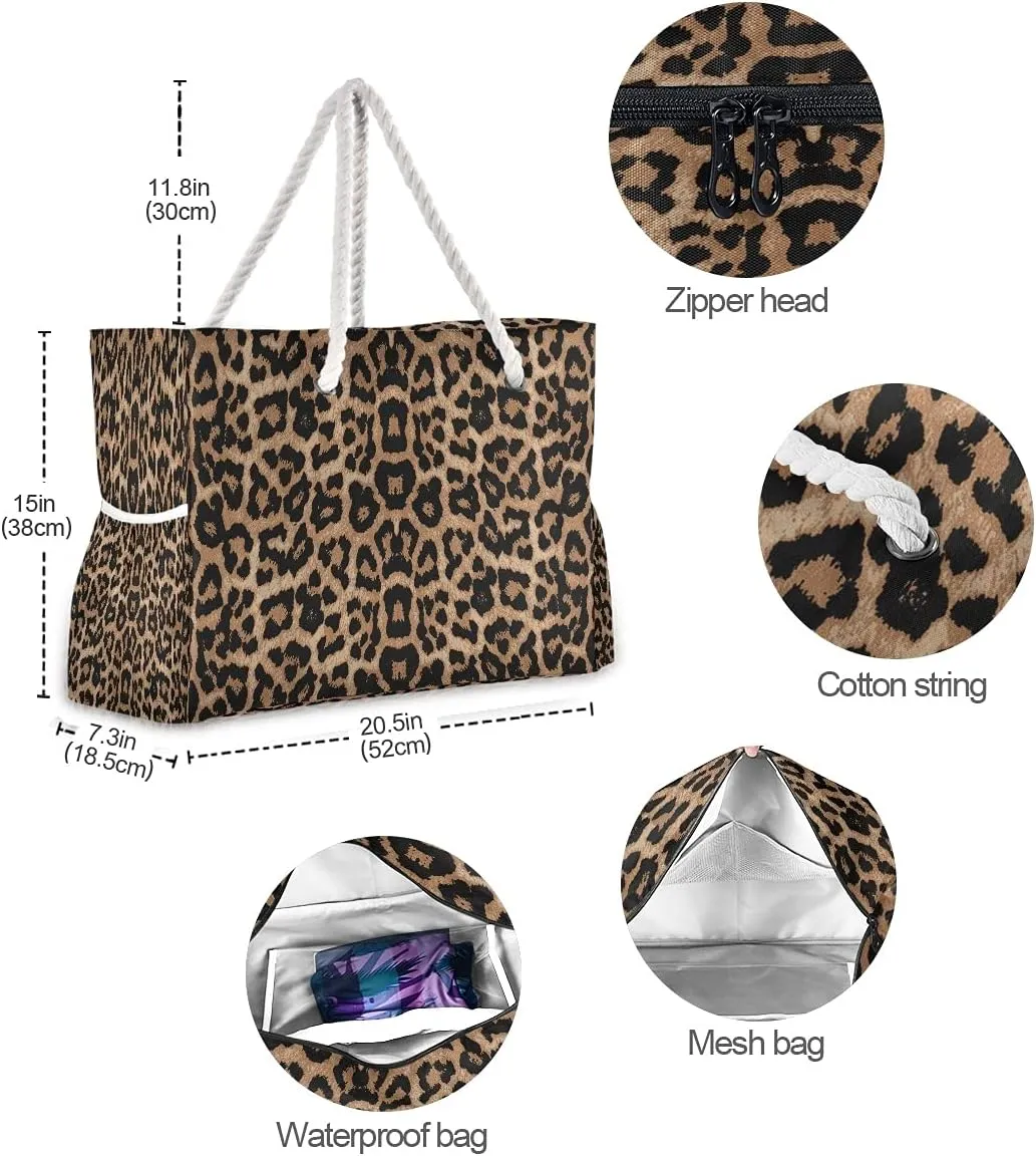 Beach Bag Large Travel Tote Bag Starfish Seashell On Beach Shoulder Bag luggage bag for Gym Travel Sport