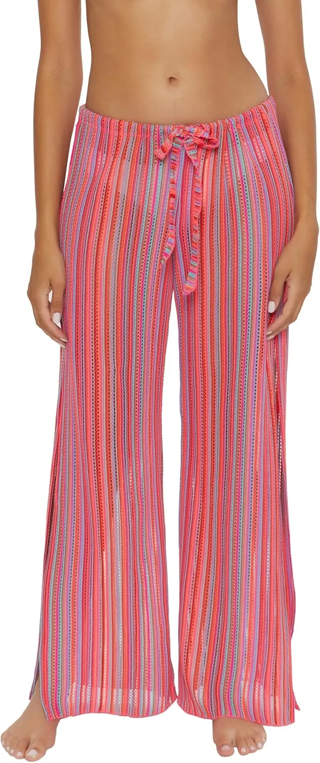 BECCA Seaside Harem Pants, Casual, Split Leg, Beach Cover Ups for Women