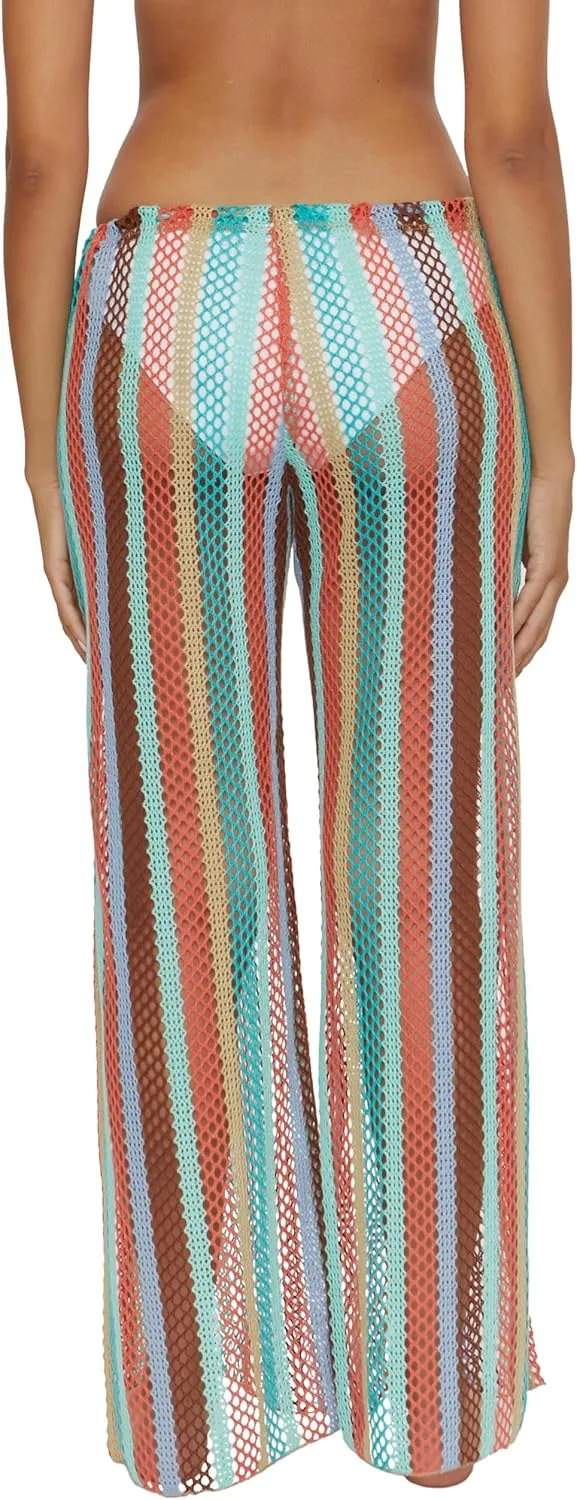 BECCA Seaside Harem Pants, Casual, Split Leg, Beach Cover Ups for Women