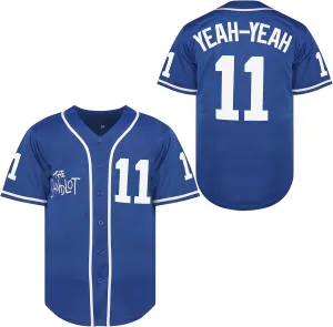 Benny The Jet Rodriguez The Sandlot Baseball Jersey, Michael Squints Palledorous Alan Yeah-Yeah McClennan Men's Jersey S-3XL