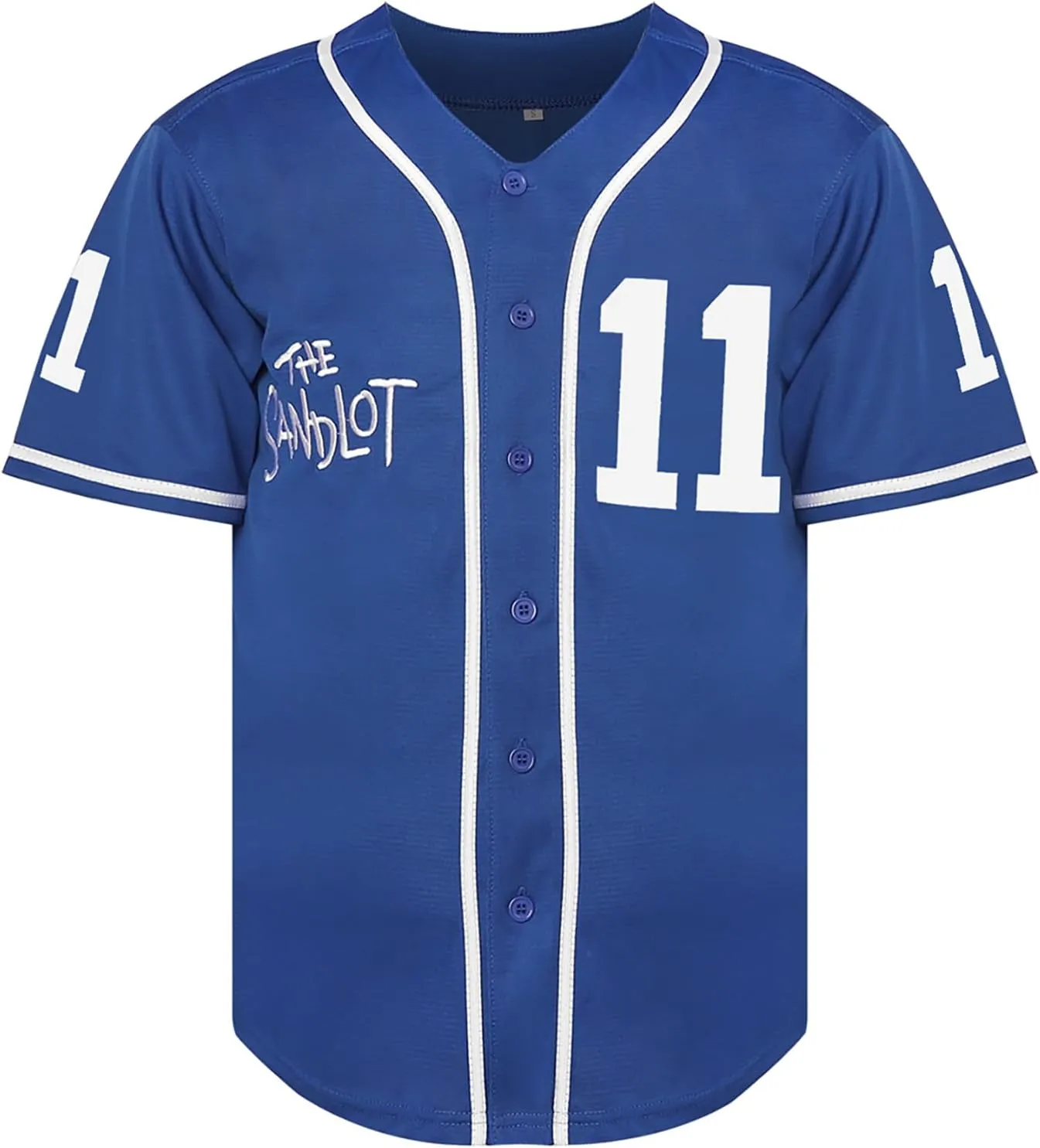 Benny The Jet Rodriguez The Sandlot Baseball Jersey, Michael Squints Palledorous Alan Yeah-Yeah McClennan Men's Jersey S-3XL