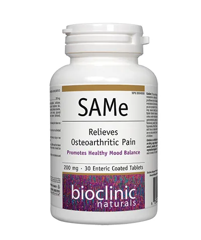 Bioclinics SAMe 200mg 30 Tabs