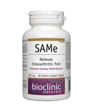 Bioclinics SAMe 200mg 30 Tabs