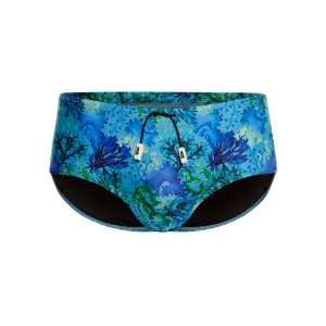 BLUE SEAWEED BEACH SWIMSUIT