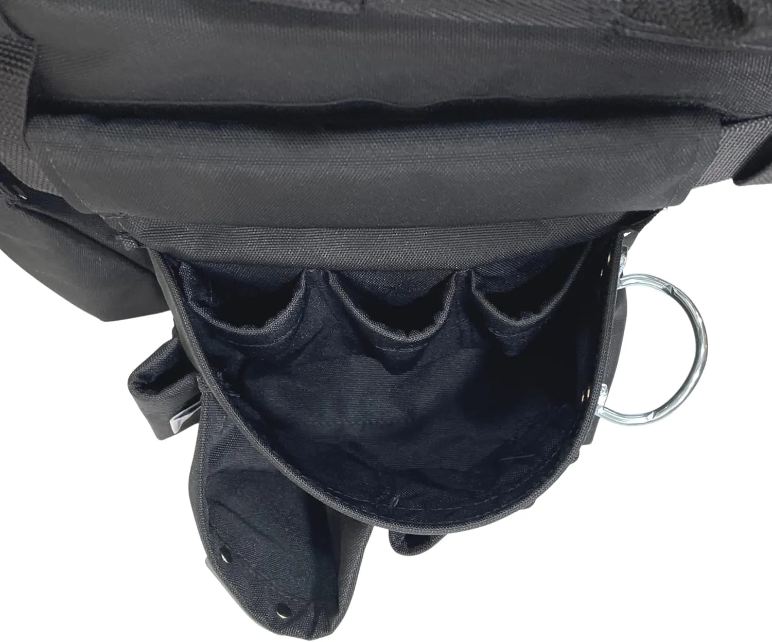 BOULDER BAG Ultimate Carpenter MAX Triple Combo with Comfort Back Support Tool Belt, Leather Belt Buckle, Heavy Duty Tool Bag, Black (3X-Large 49-56 Inches) | Made in USA
