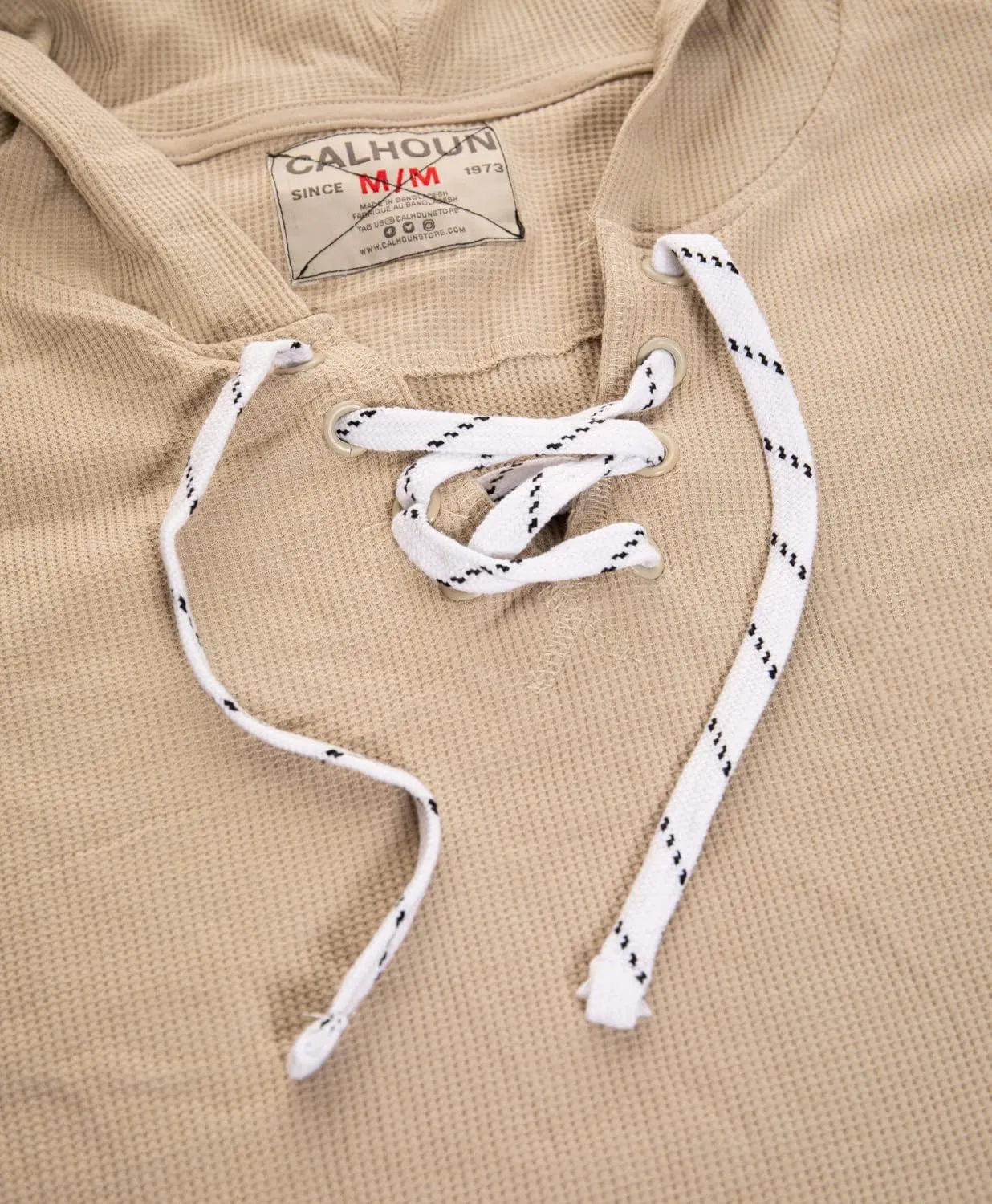 Calhoun NHL Surf & Skate Unisex Loose Fit Waffle Pullover Hoodie – The Coastal Collection