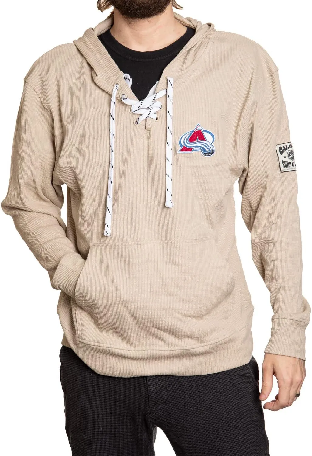 Calhoun NHL Surf & Skate Unisex Loose Fit Waffle Pullover Hoodie – The Coastal Collection