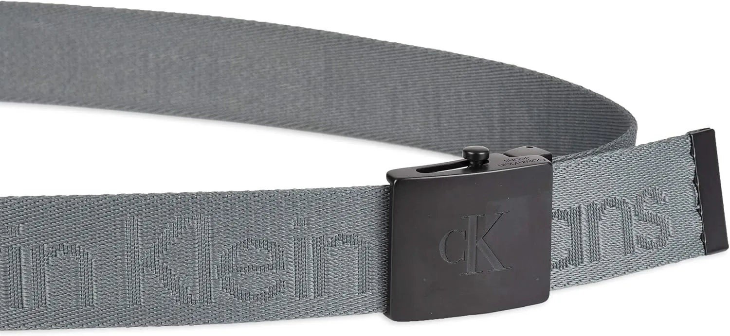Calvin Klein Men's 38mm Web Belt with Logo