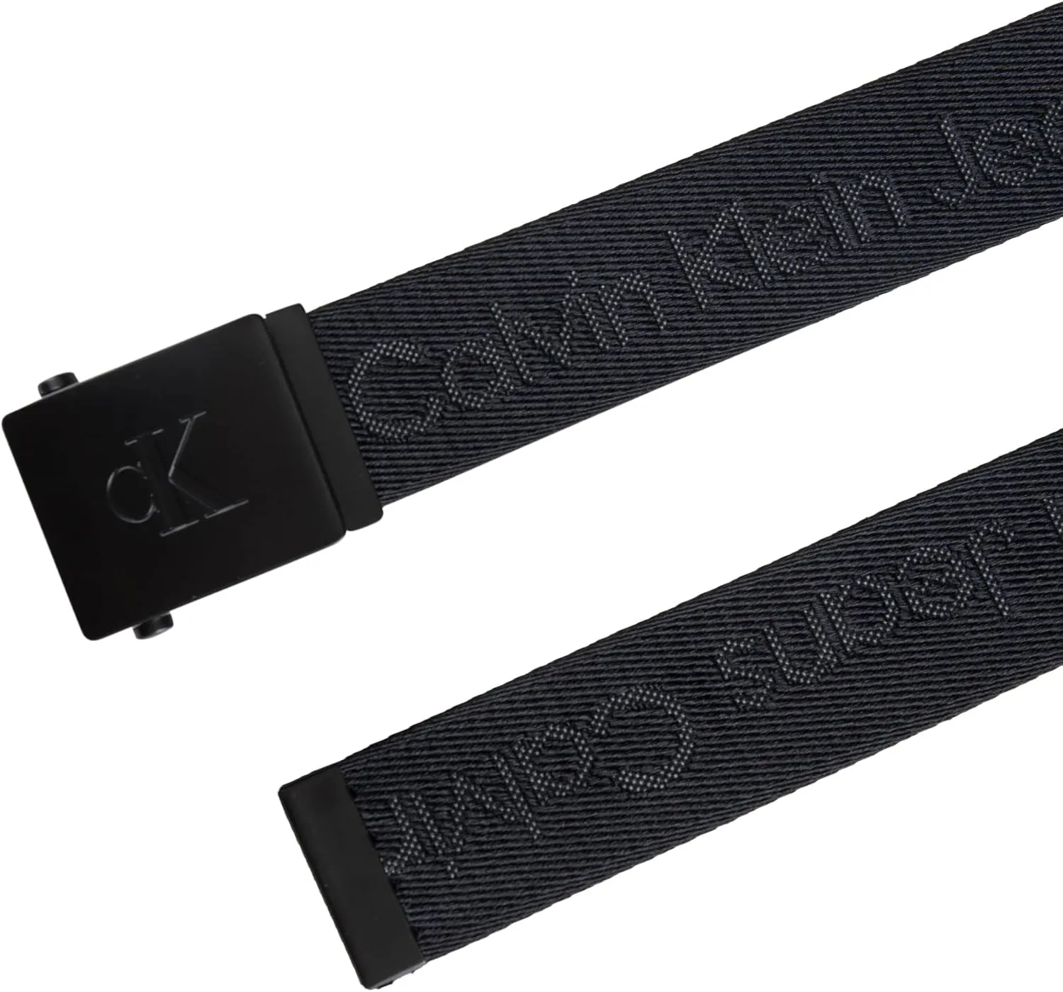 Calvin Klein Men's 38mm Web Belt with Logo