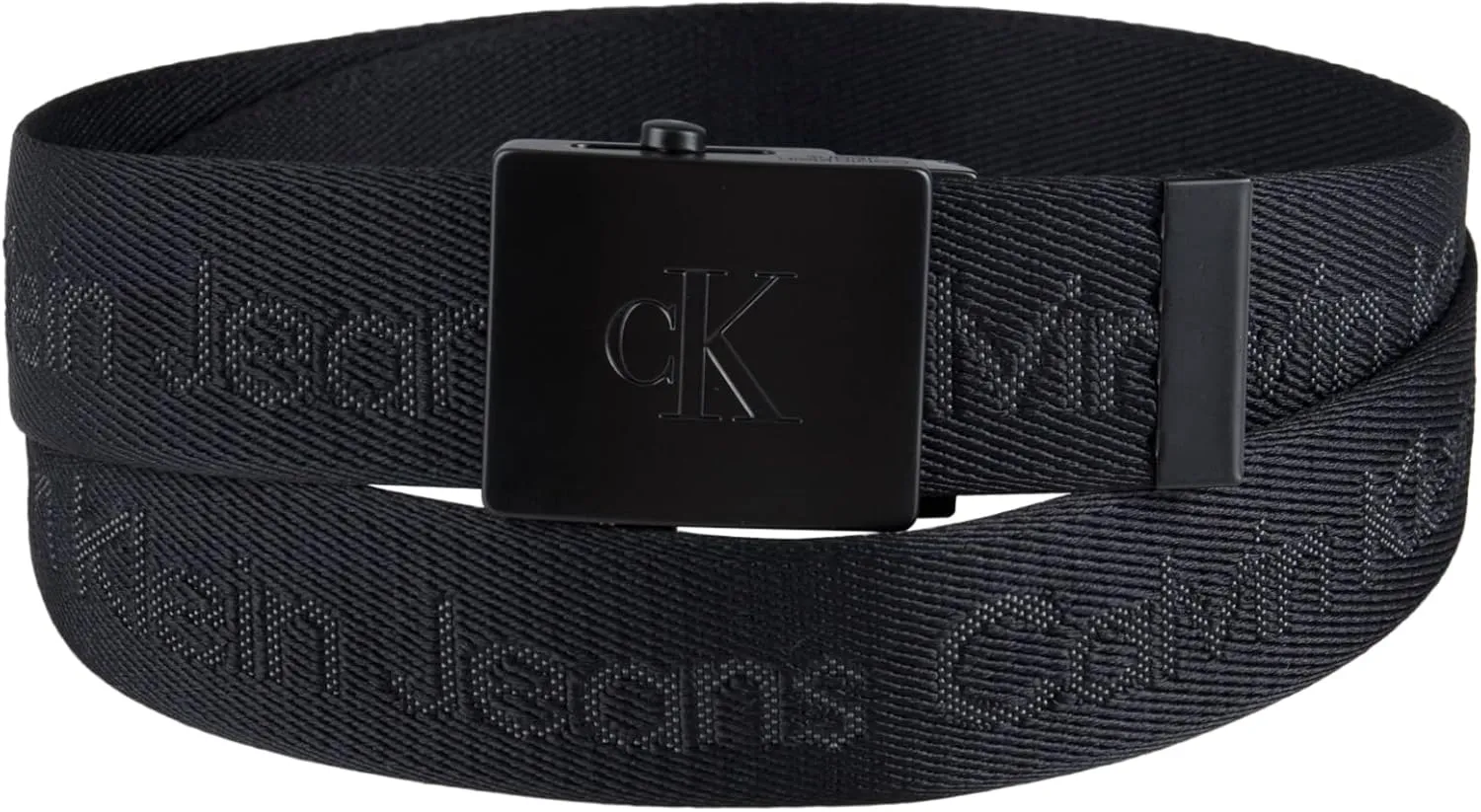 Calvin Klein Men's 38mm Web Belt with Logo