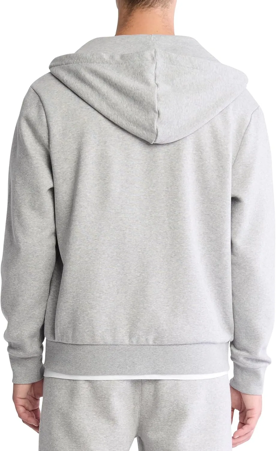 Calvin Klein Men's Relaxed Fit Archive Logo Fleece Full Zip Hoodie