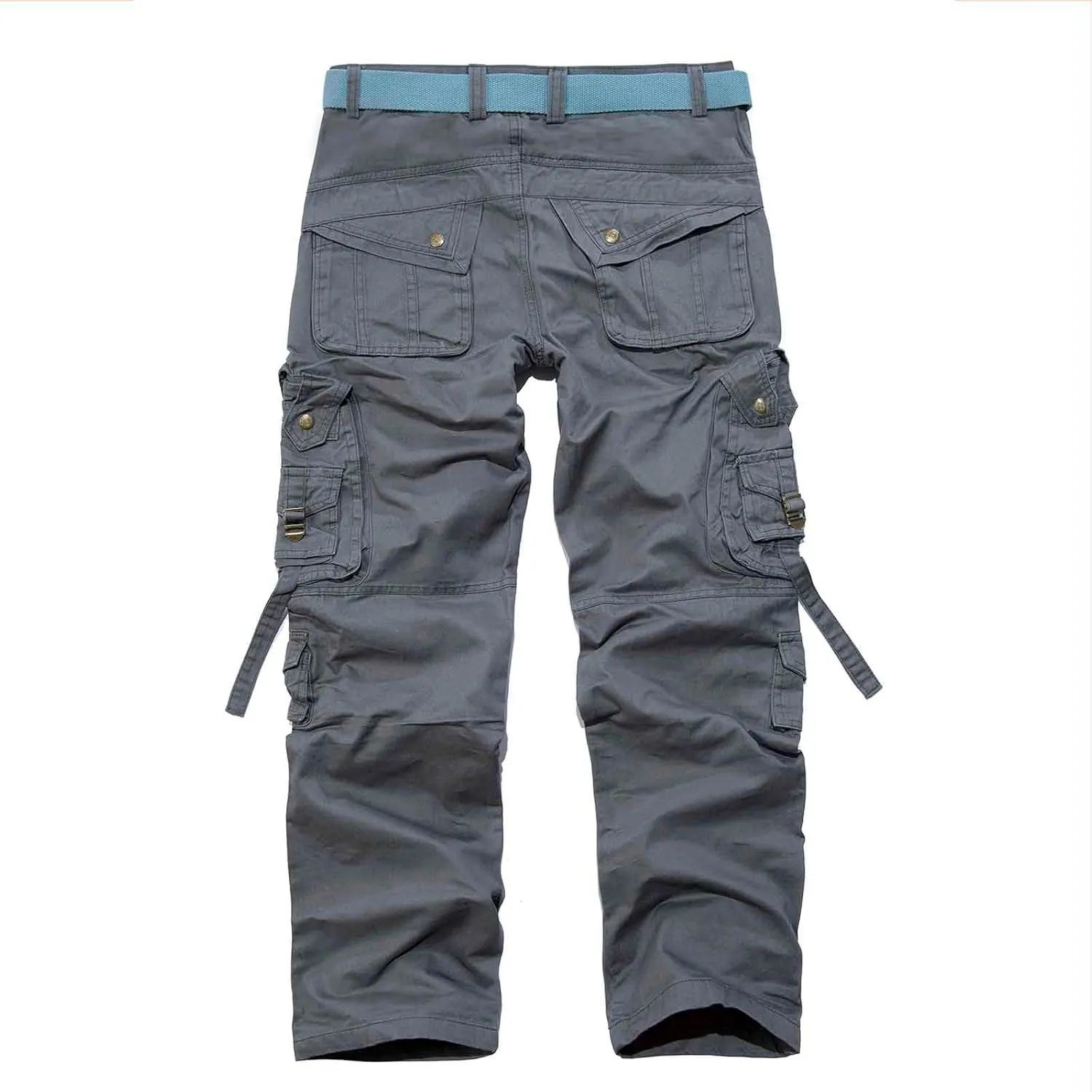 Cargo Pants for Men Casual Relaxed Fit Military Combat Hiking Pants Classic Outdoor Work Pants with Multi Pockets