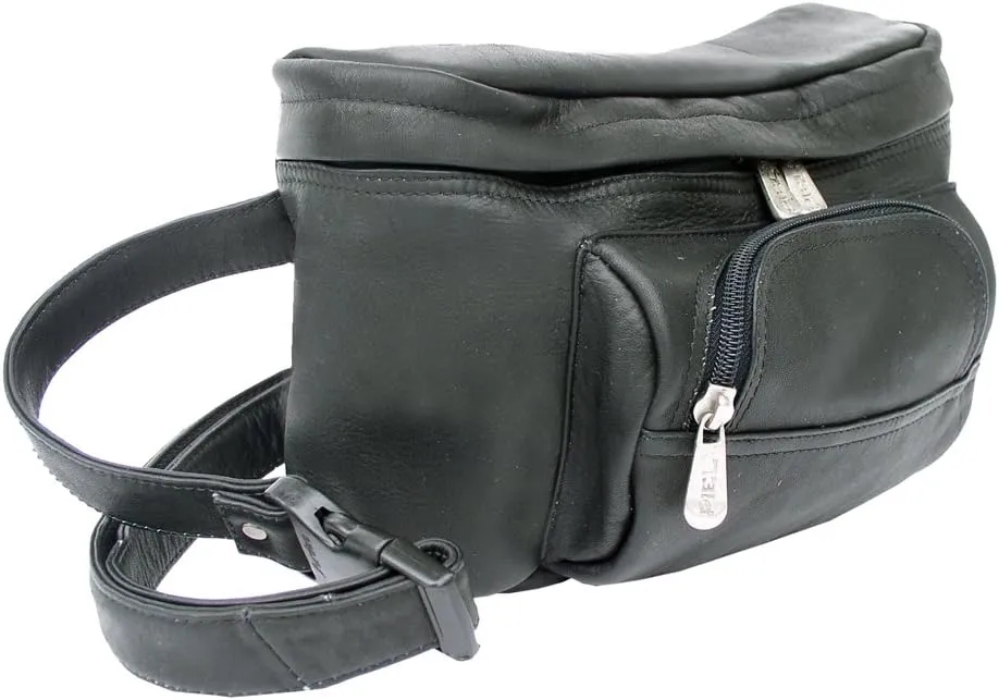 Carry-All Waist Bag, Black, One Size