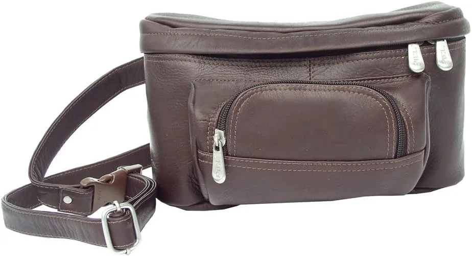 Carry-All Waist Bag, Chocolate, One Size