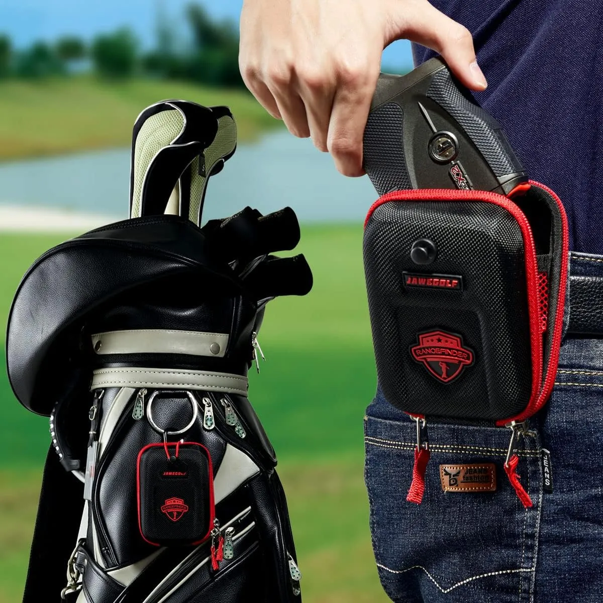 Carrying Cases Golf Rangefinder Case Bag Compatible Bushnell Callaway Or Other Laser Rangerfinder