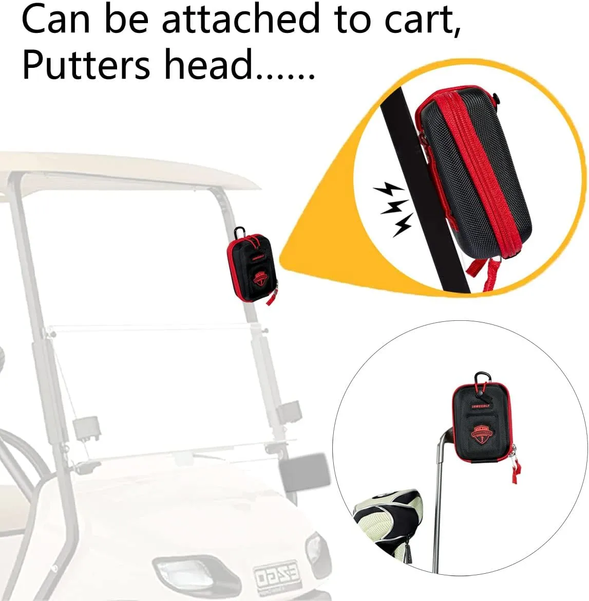 Carrying Cases Golf Rangefinder Case Bag Compatible Bushnell Callaway Or Other Laser Rangerfinder