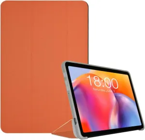 Case for TECLAST T40S Tablet 10.4 Inch, Ultra Slim PU Leather Folding Trifold Stand Protective Cover Case with Auto Wake/Sleep Soft TPU Back Shell for TECLAST T40S Tablet 10.4 Inch, Orange