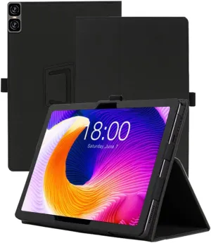Case for TECLAST T45HD Tablet 10.5 inch Android 13 Tablet, Premium PU Leather Folio Folding Stand Protective Tablet Cover with Hand Strap Magnet for TECLAST T45HD