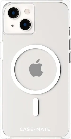 Case-Mate BLOX iPhone 14/13 Case - Clear [10FT Drop Protection] [Compatible with MagSafe] Luxury Cover with Edges for iPhone 14/13 6.1", Anti-Yellowing, Anti-Scratch, Shock Proof
