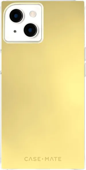 Case-Mate BLOX iPhone 14/13 Case - Gilded Age Gold [10FT Drop Protection] [Compatible with MagSafe] Luxury Cover with Edges for iPhone 14/13 6.1", Anti-Scratch, Shock Absorbent