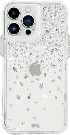 Case-Mate iPhone 13 Pro Max Case for Women [10ft Drop Protection] [Wireless Charging] Karat Crystal Phone Cover for iPhone 13 Pro Max - Luxury Crystal Design Phone Cover - Shock Absorbing Anti Scratch