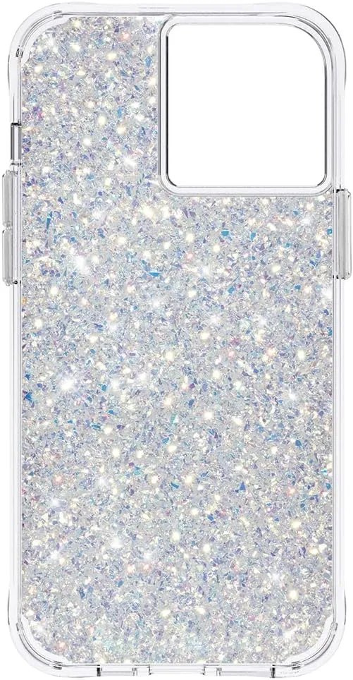 Case-Mate iPhone 13 Pro Max Case for Women [10ft Drop Protection] [Wireless Charging] Twinkle Stardust Phone Cover for iPhone 13 Pro Max - Luxury Glitter Phone Cover - Shock Absorbing, Anti Scratch