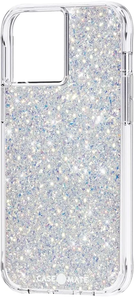Case-Mate iPhone 13 Pro Max Case for Women [10ft Drop Protection] [Wireless Charging] Twinkle Stardust Phone Cover for iPhone 13 Pro Max - Luxury Glitter Phone Cover - Shock Absorbing, Anti Scratch