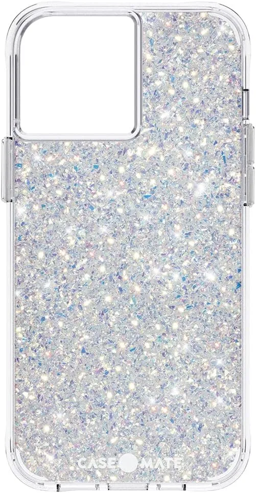 Case-Mate iPhone 13 Pro Max Case for Women [10ft Drop Protection] [Wireless Charging] Twinkle Stardust Phone Cover for iPhone 13 Pro Max - Luxury Glitter Phone Cover - Shock Absorbing, Anti Scratch