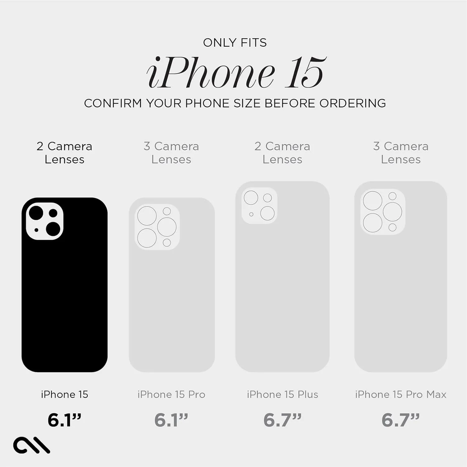 Case-Mate iPhone 15 Case - Shimmer Iridescent [12ft Drop Protection] [Compatible with MagSafe] Magnetic Cover with Cute Bling Sparkle for iPhone 15 6.1", Anti-Scratch, Shock Absorbent Material, Slim