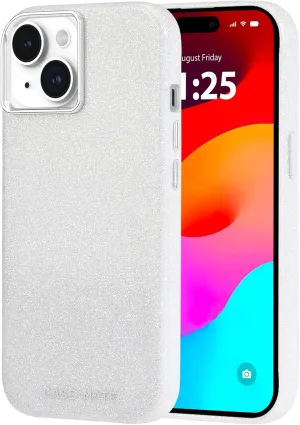 Case-Mate iPhone 15 Case - Shimmer Iridescent [12ft Drop Protection] [Compatible with MagSafe] Magnetic Cover with Cute Bling Sparkle for iPhone 15 6.1", Anti-Scratch, Shock Absorbent Material, Slim