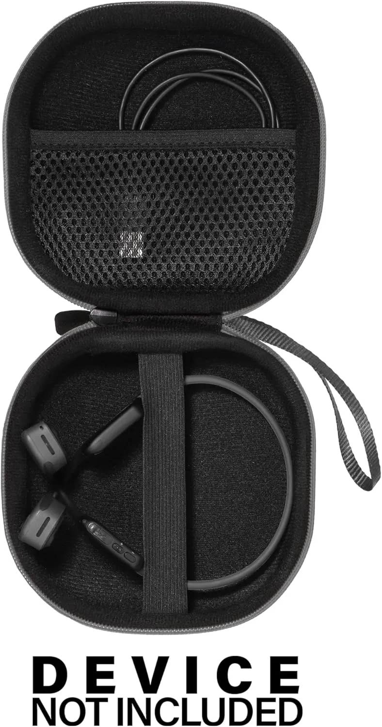 CaseSack Bone Conduction Headphone Case for Aftershokz Aeropex, Trekz Air, Bluez 2, KSCAT, Sades, DIGICare, Shokz Openrun Pro