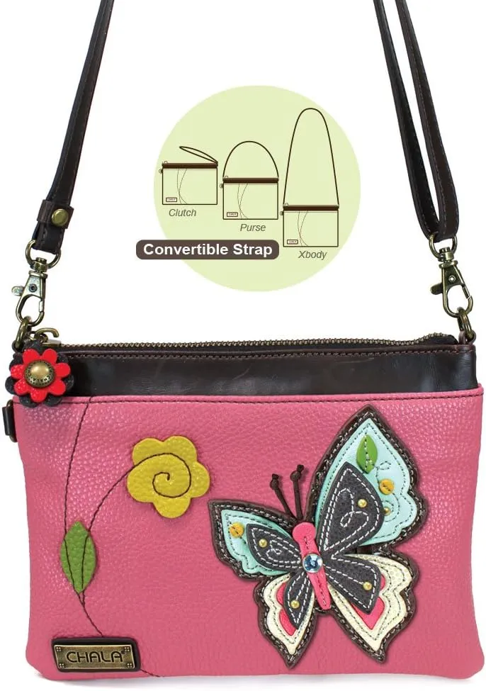 CHALA Mini Crossbody/Purse with Convertible Strap Stylish, Compact, Versatile