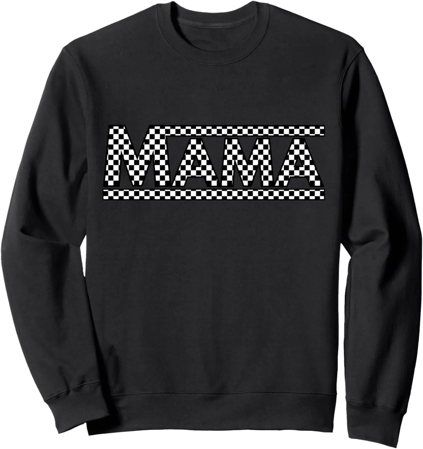 Checkers Mama Mother Skate Shoe Mom Van Matching Mini Child Sweatshirt